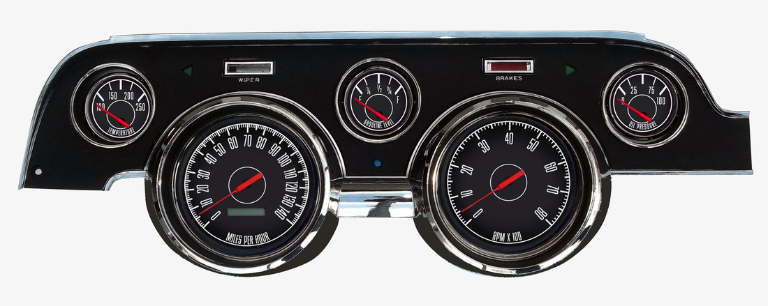Mustang Clock Assembly 1967-1968 